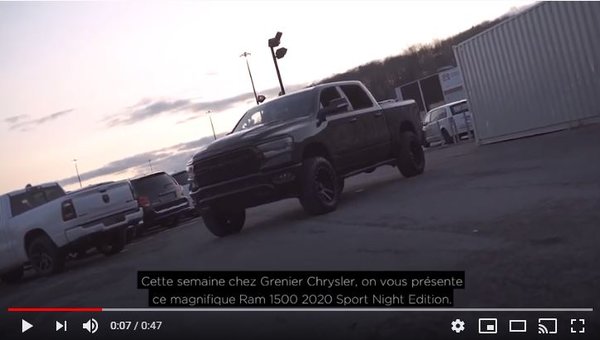 Ram 1500 Sport Night Edition 2021