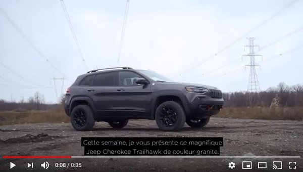 Le Jeep Cherokee Trailhawk !