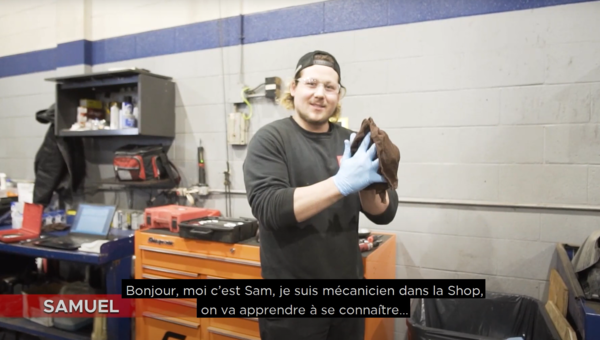 Employee of the week- SAMUEL