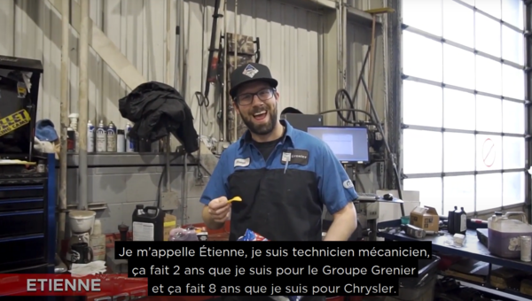 Employee of the week- ETIENNE TRUDEL