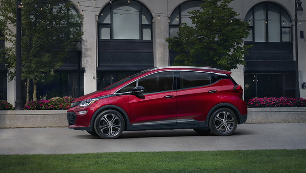 Plus d’autonomie pour la Chevrolet Bolt 2020