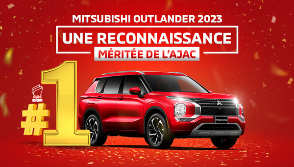 Mitsubishi Outlander 2023 : une reconnaissance méritée de l’AJAC