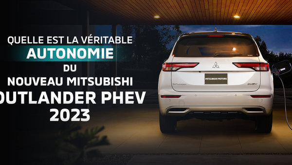 Mitsubishi Outlander PHEV 2023 : une autonomie qui risque de vous surprendre