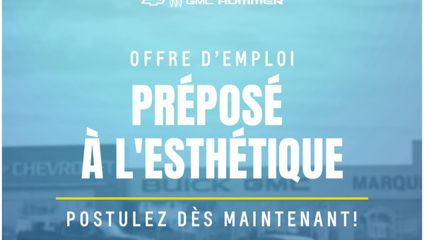 Préposé(e) à l’esthétique