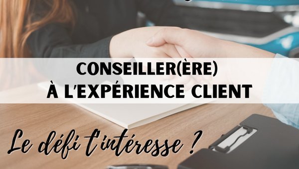 Conseiller(ère) à l'expérience client