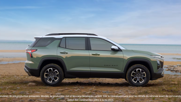 Le tout nouvel Chevrolet EQUINOX 2025