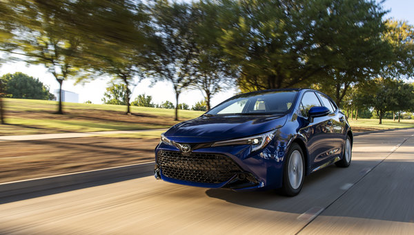 Toyota Corolla à hayon: plusieurs nouveautés pour 2025