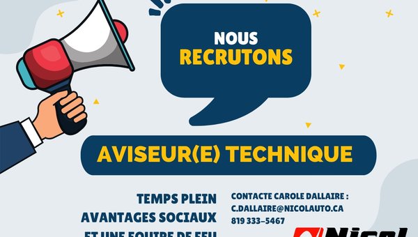 AVISEUR(E) TECHNIQUE