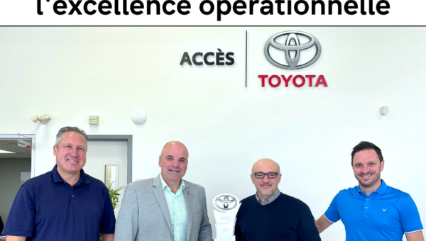 Accès Toyota receives 2020 President's Program trophy