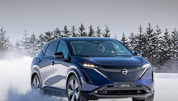 Nissan ARIYA e-4ORCE 2023 : Redéfinir la conduite hivernale grâce à la précision électrique
