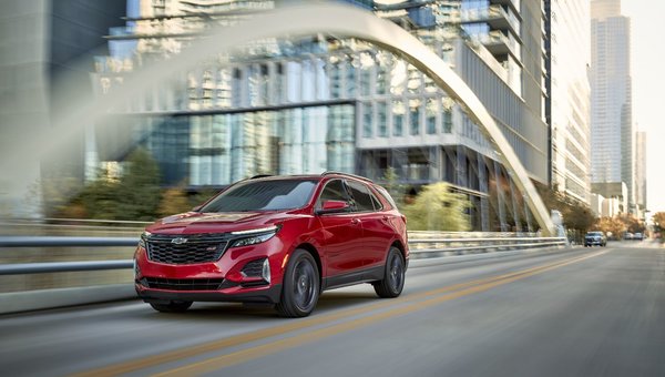 Prix et versions : Chevrolet Equinox 2024