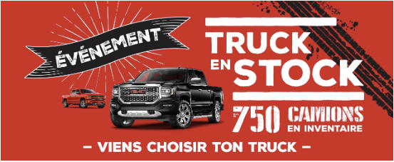 Truck en stock est de retour |