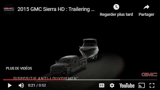 Faites l'essai du nouveau GMC Sierra HD 2015 à Berthierville
