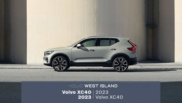 The New 2023 Volvo XC40 SUV