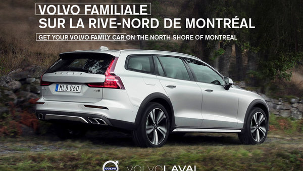 Volvo familiale sur la Rive-Nord de Montréal