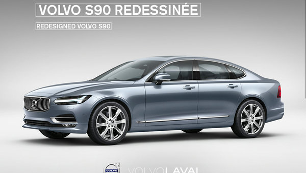 La Volvo S90 redessinée