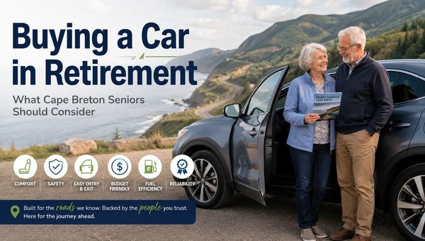 Buying a Car in Retirement — What Cape Breton Seniors Should Consider