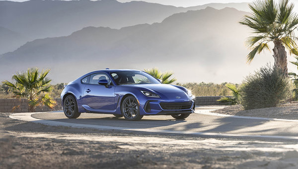 Here is the new 2022 Subaru BRZ