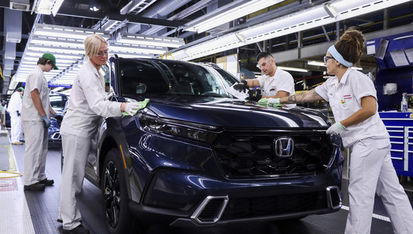 10 millions de véhicules produits pour Honda dont le Honda CR-V Touring hybride 2023