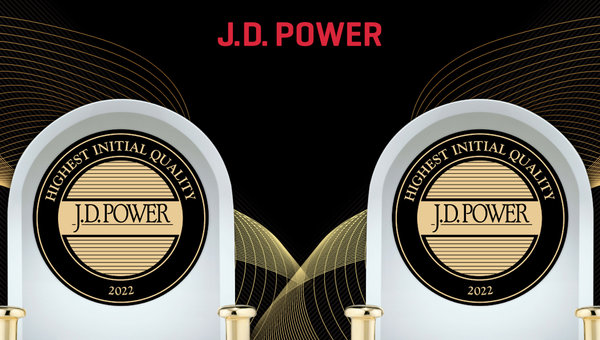 Cadillac brille dans l'étude de qualité initiale J.D. Power 2022