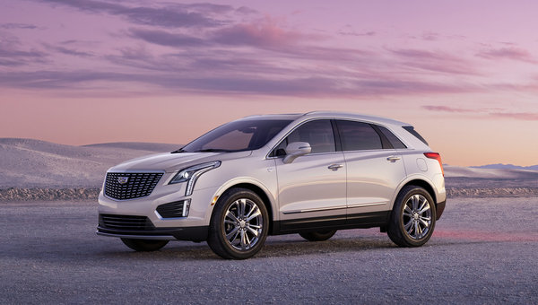 Les différentes versions du Cadillac XT5 2023