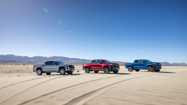 Chevrolet Colorado 2023 vs GMC Canyon 2023 - Différences et similitudes