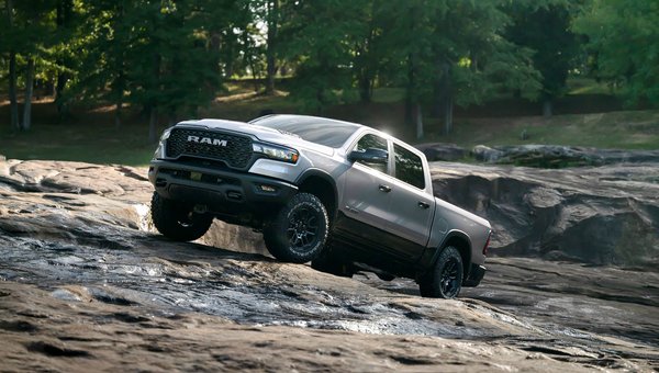 What safety features does the Ram 1500 2025 offer?