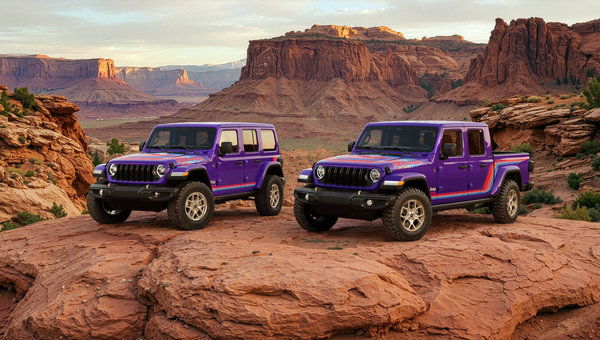 Édition spéciale Jeep Gladiator Rewind 2026 : un style rétro sur un pickup taillé pour les sentiers