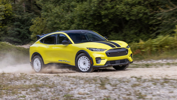 Ford Mustang Mach-E Rally : l’esprit de la Focus RS