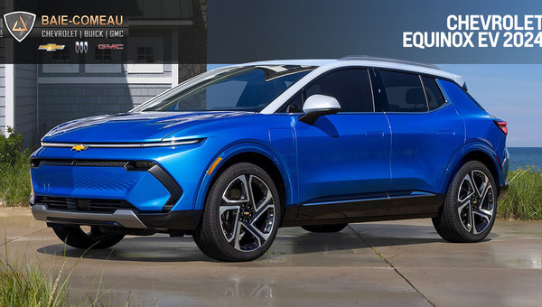 Discover the 2024 Equinox EV: The perfect electric SUV for modern families
