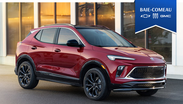 Découvrez le Buick Encore GX 2025 chez Baie-Comeau GMC Chevrolet Buick