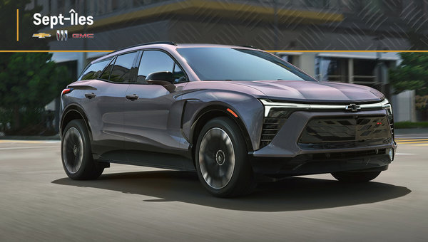 2025 Blazer EV: Discover what's new at Sept-Îles Chevrolet Buick GMC