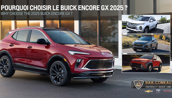 Buick Encore GX 2024: A comprehensive comparison with the Mitsubishi RVR, Subaru Crosstrek, and Hyundai Kona