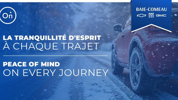 OnStar Guardian : Assistance routière 24/7 à Baie-Comeau