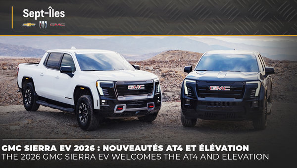 The 2026 GMC Sierra EV welcomes the AT4 and Elevation trims: Exciting new options
