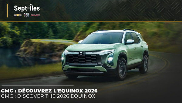 2026 Equinox: bold design, smart technology, and reliable performance