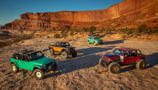 Jeep embrase le désert : Dévoilement de quatre 4x4 conceptuels électrisants lors du Easter Jeep Safari 2024