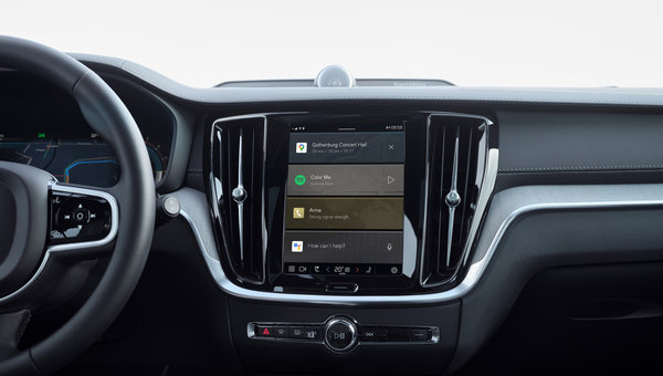 A look at the impressive Google Built-in infotainment system