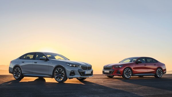 BMW unveils the new 2024 BMW 5 Series and the electric i5 M60