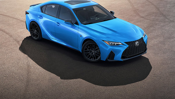 2024 Lexus IS: From Blue Vector to Bold Design