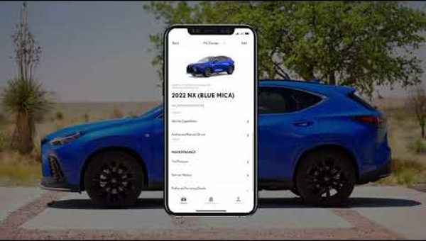 Lexus App for Vehicles Equipped with Lexus Interface