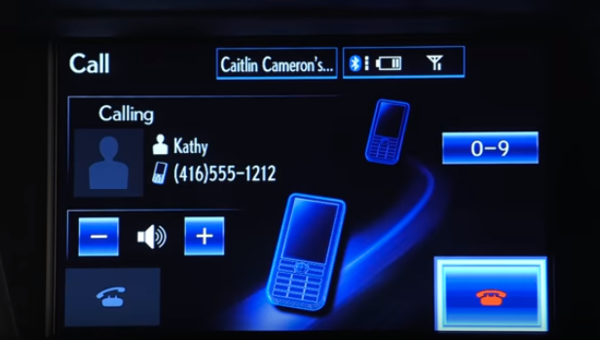 How Do I Make and Receive Calls Using the Lexus Bluetooth System?