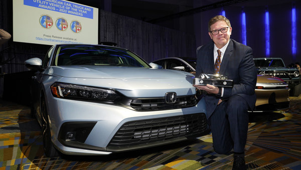 The Honda Civic is again the most popular car in Canada, and it is also North American Car of the Year