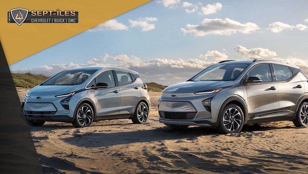 The 2022 Chevrolet Bolt EV and Bolt EUV