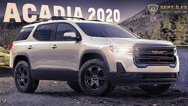 Votre prochain VUS GMC Acadia 2020