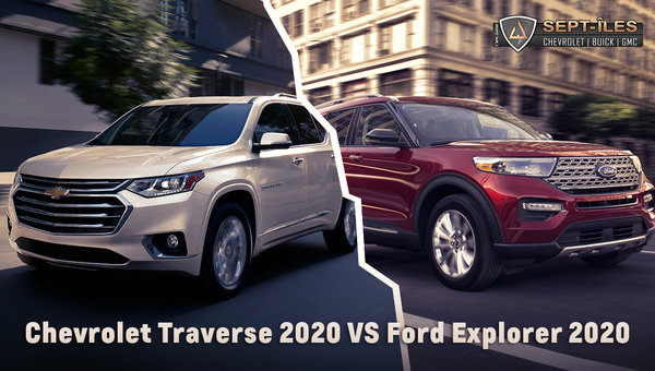 2020 Chevrolet Traverse VS. 2020 Ford Explorer