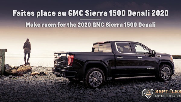 Make Way for the 2020 GMC Sierra 1500 Denali