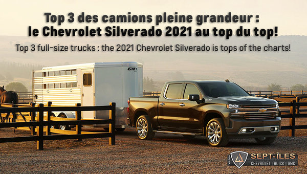 The 2021 Chevrolet Silverado Is in the Lead!