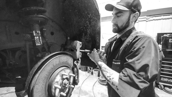 Service d'entretien frein