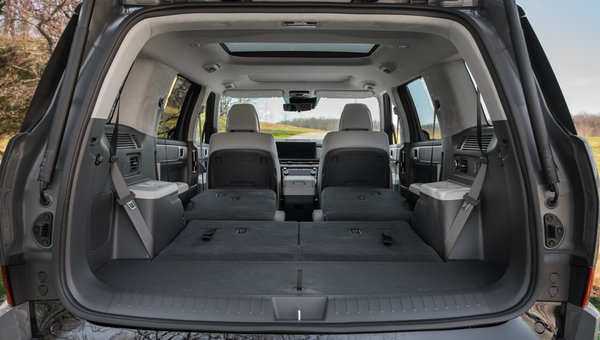 Trouvez votre espace : guide des capacités de chargement des VUS Hyundai 2025